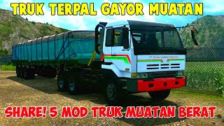 Share 5 mod truk terpal muatan berat / Mod bussid terbaru