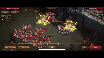 Three Kingdoms Overlord. Legendary Cao Three Pure Div VS Mountain Radiance Divinity