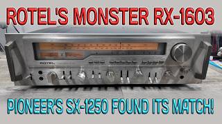 Extremely Rare Rotel RX-1603 Receiver Found! | The 1976 Monster That Challenged the SX-1250