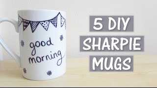 5 Sharpie Mugs DIY | creaternet