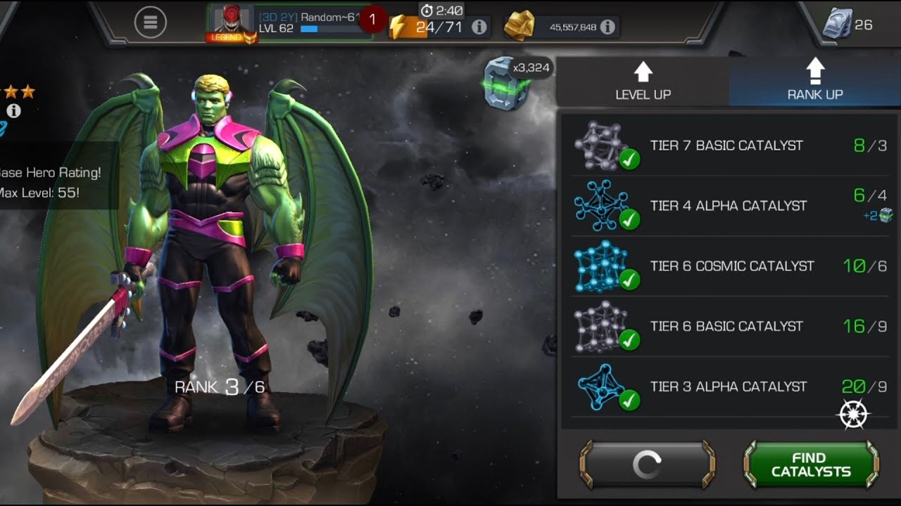 Rank 4 hulkling (+ 9.3 exploration)