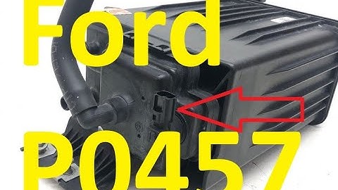 Causes and Fixes Ford P0457 Code: EVAP Control System Leak Detected Fuel Filler Cap Loose/Off