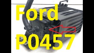 Causes and Fixes Ford P0457 Code: EVAP Control System Leak Detected Fuel Filler Cap Loose/Off