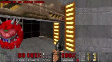 Doom 2 - Earthless Map 9 - Skyopolis 35.42