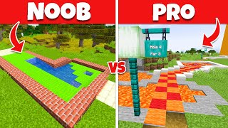 Aphmau Crew builds MINI GOLF | Noob vs Pro Build Battle