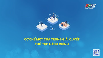 CƠ CHẾ MỘT CỬA TRONG GIẢI QUYẾT THỦ TỤC HÀNH CHÍNH | Văn bản pháp luật | TayNinhTV
