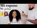 MI ESPOSO DEFINE MI CABELLO RIZADO NATURAL | FRIZZYDESI