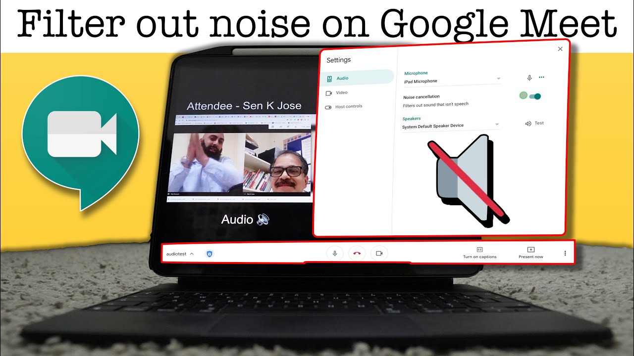 Google Meet's Noise Filter is Amazing!? - YouTube