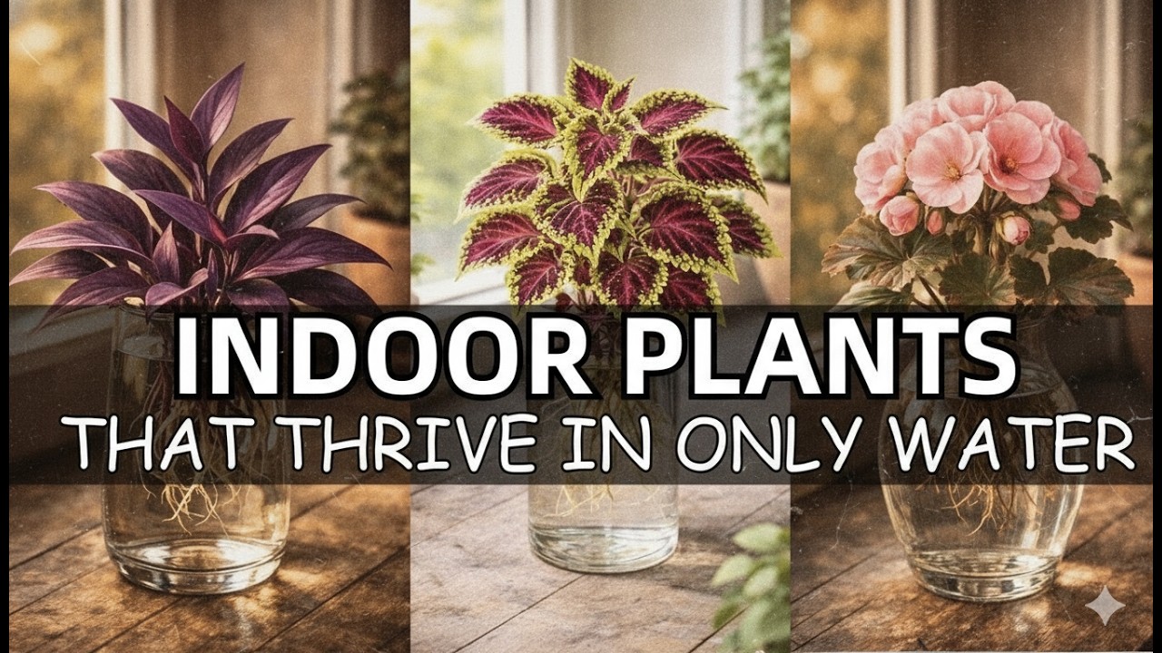 20 Indoor Plants That Thrive In Only Water
