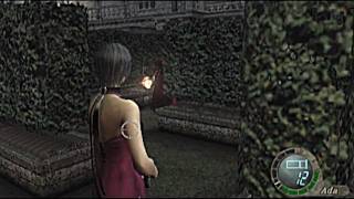 Resident Evil 4 Wii Separate Ways HD Chapter 3 - Retrieve the Sample - χ The Mazy Garden P9