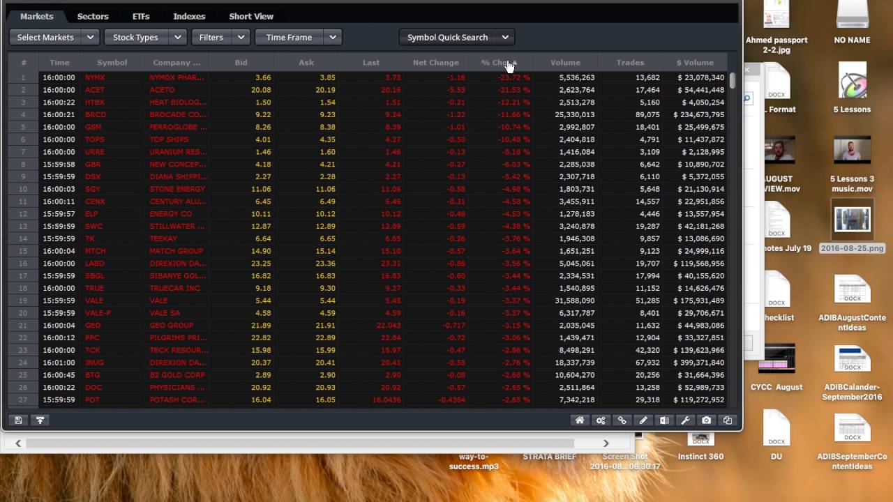 trading advice 2 tracking stock market trends with excel youtube