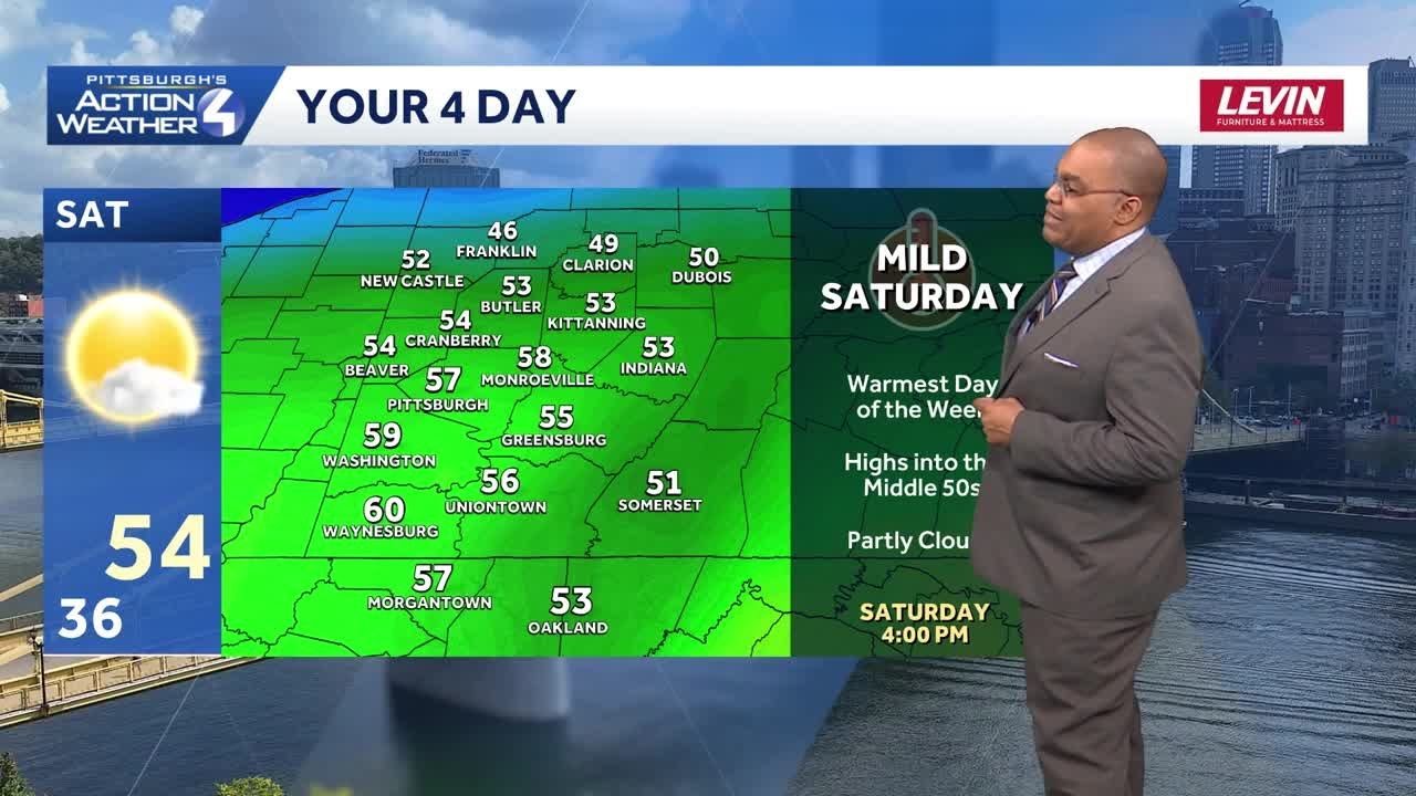 February 25 Forecast: Warming into the weekend in Western PA - YouTube