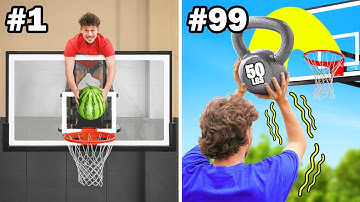 100 Extreme Basketball Challenges!