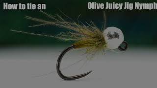 Tying an Olive Juicy Jig Nymph - Long version
