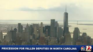Procession for fallen deputies