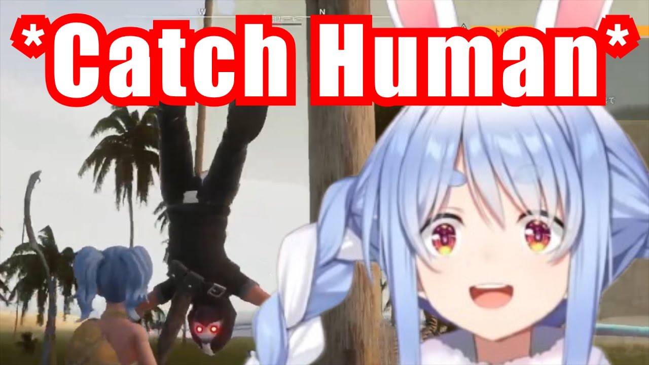 Pekora React To Capturing Human And Meat Cleaver In Palworld【Hololive/Usada Pekora】