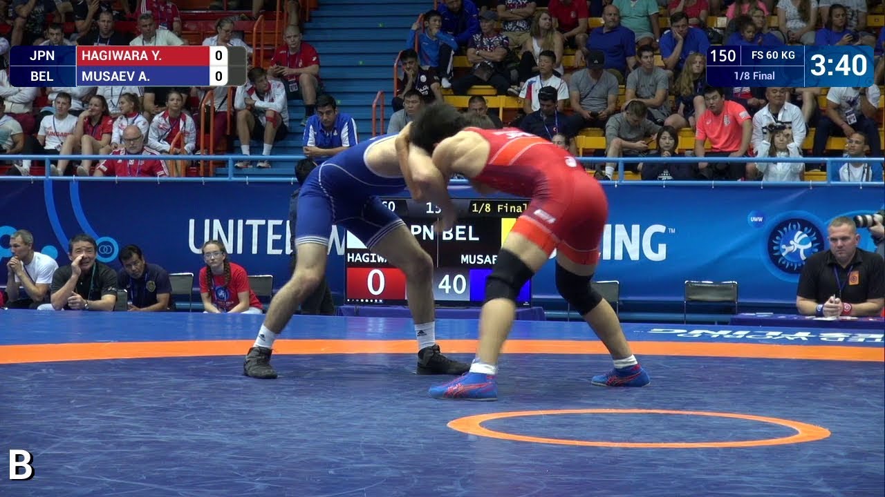 18 FS   60 kg Y HAGIWARA JPN v A MUSAEV BEL