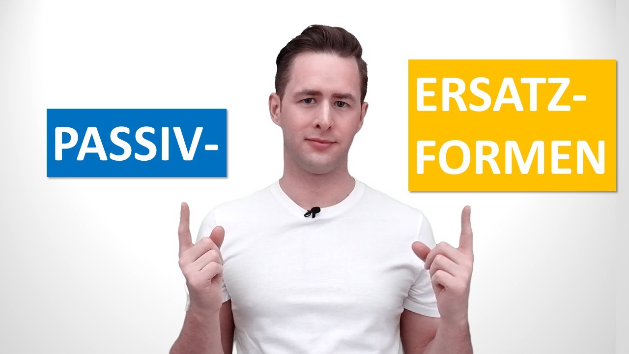 Passiv-Ersatzformen | Schrecklich Deutsch
