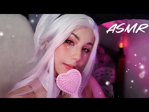 ASMR com muitos toques na tela pra você relaxar 💤🐇