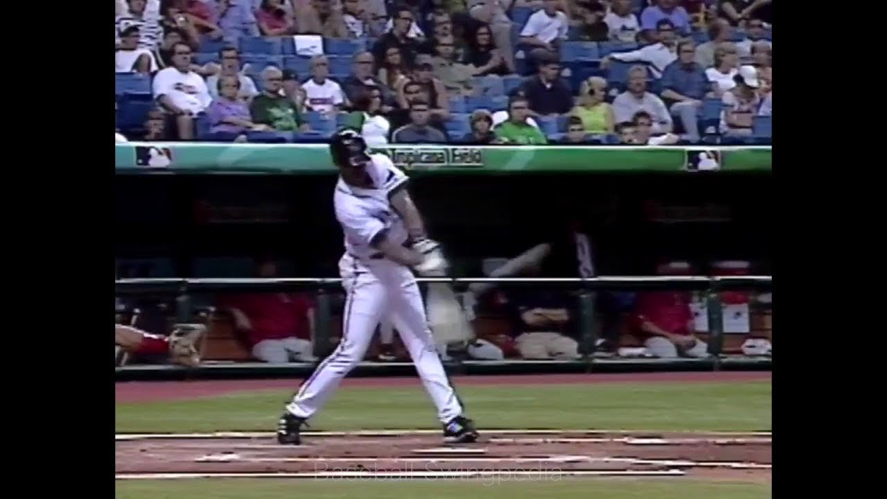 Melvin Upton Jr. Home Run Swing Slow Motion 2004-1(#1)