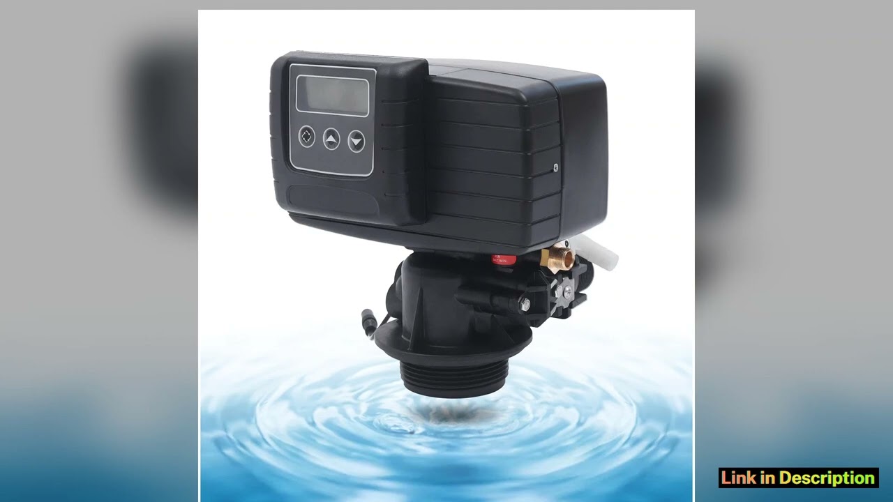 Water Softener Valve 110V Automatic Digital Metered Control Head Time Clock Control Valve with