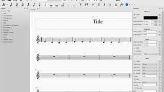 Mastering MuseScore - Your First Score