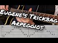 Eugenes trickbag arpeggios exercise free guitar tab lesson tutorial crossroads movie