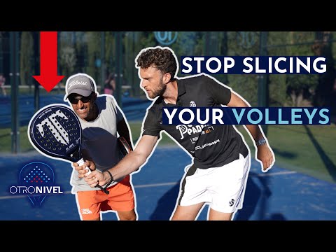 Countering the Chiquita with flat volleys and smart positioning.