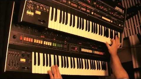 Roland Jupiter 8 + Roland Jupiter 6 Squared Off