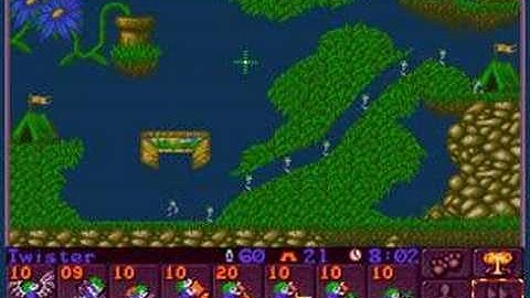 Outdoor, level 1; a Lemmings 2 walkthrough