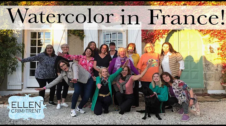 A Look Inside my Watercolor Retreat with UPtrek  i...