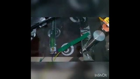 I made a flex sensor from aluminum foil for arduino projects  [My old priojects]