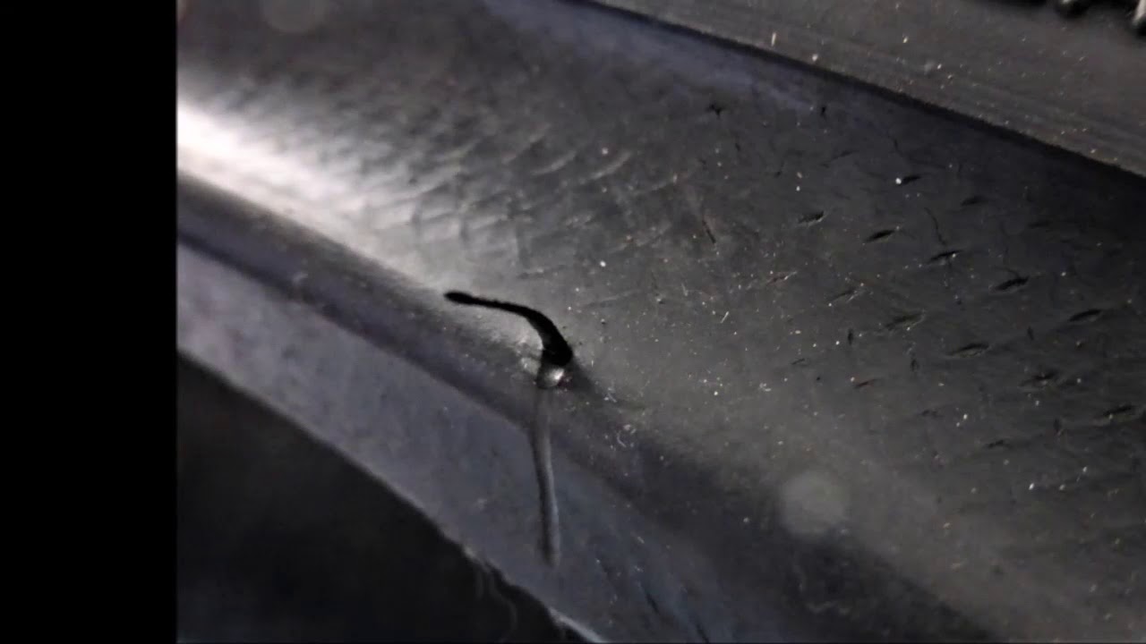 Motorcycle Tubeless Tire Slow Leak Source YouTube