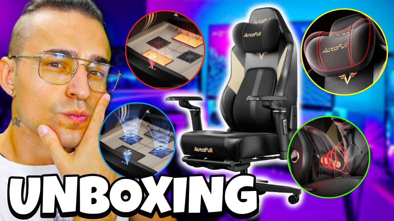 Raffredda, Riscalda e Massaggia?! 😱 Provo la Sedia da Gaming AutoFull M6 Ultra