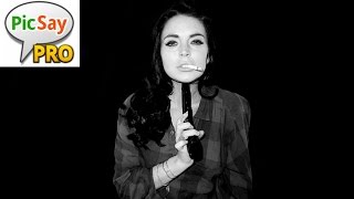 Cara Membuat Background Hitam (Picsay Pro)