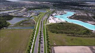 Fly Epperson Ranch and Crystal Lagoon Drone Tour Wesley Chapel Florida April 3 2021 #flywesleychapel