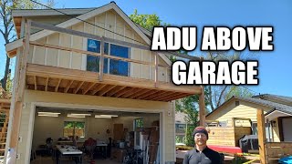 ADU ABOVE GARAGE. Update on Ian's Project