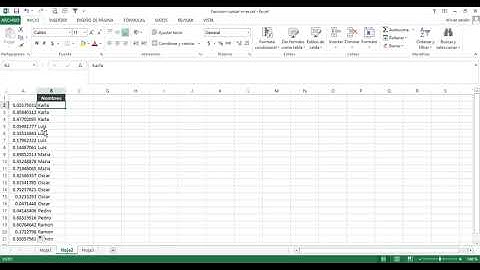 Desordenar una lista