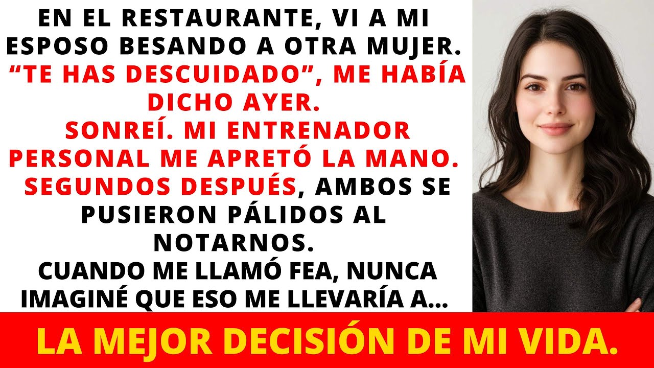 Mi esposo me llamó fea y fue a ver a otra mujer al restaurante. Así que aparecí con mi