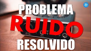 RUIDO NUNCA MAIS - PROBLEMA RESOLVIDO - BEHRINGER U-PHORIA UM2