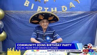 El Paso man celebrates 100th birthday