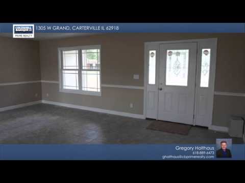 1305 W Grand, Carterville, IL home video tour