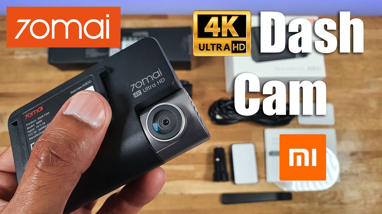 70mai True 4K Dash Cam A800S with Sony IMX415, Front and Rear, Built in  GPS, Super Night Vision, 3'' IPS LCD, Parking Mode, ADAS, Loop Recording