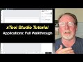 xTool Studio Tutorial Applications