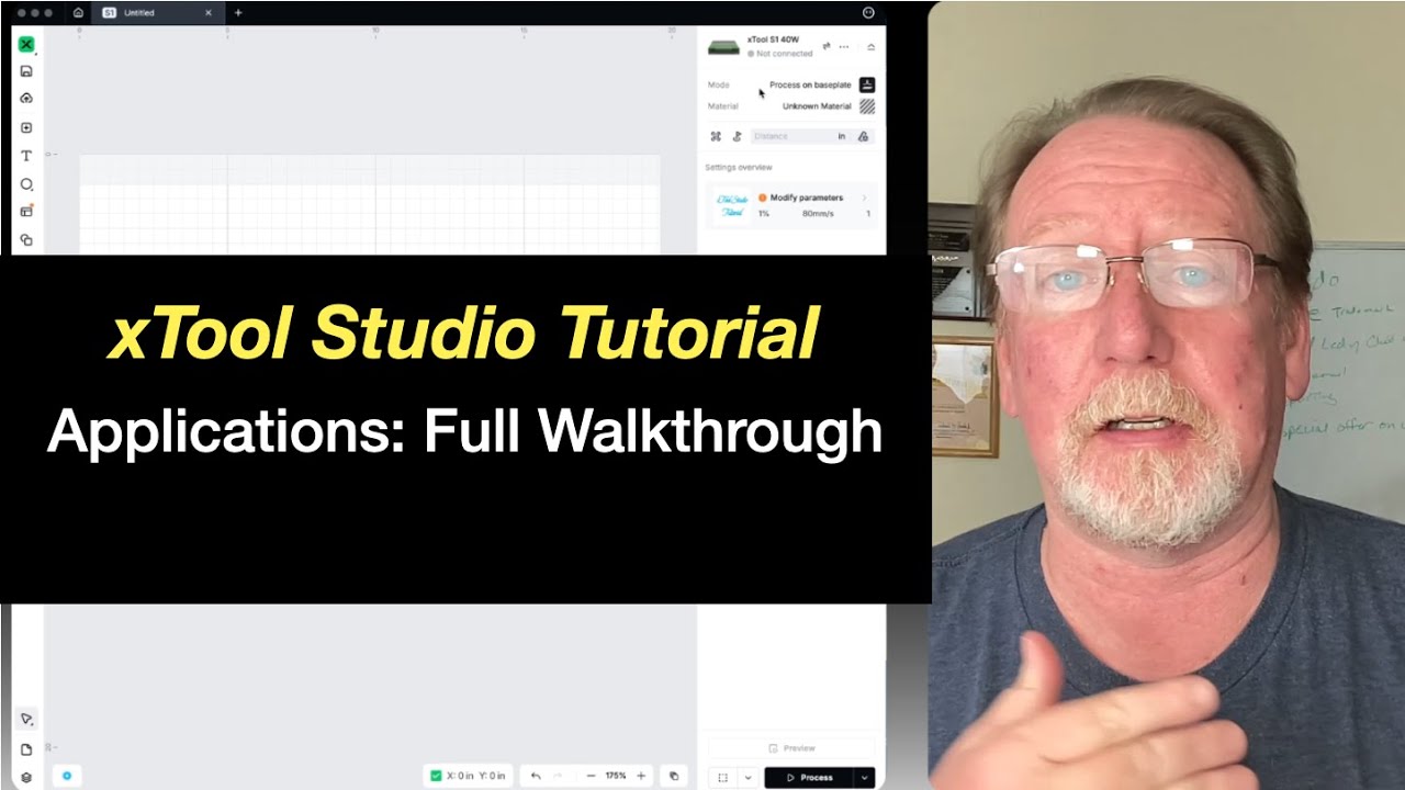 xTool Studio Tutorial Applications - YouTube