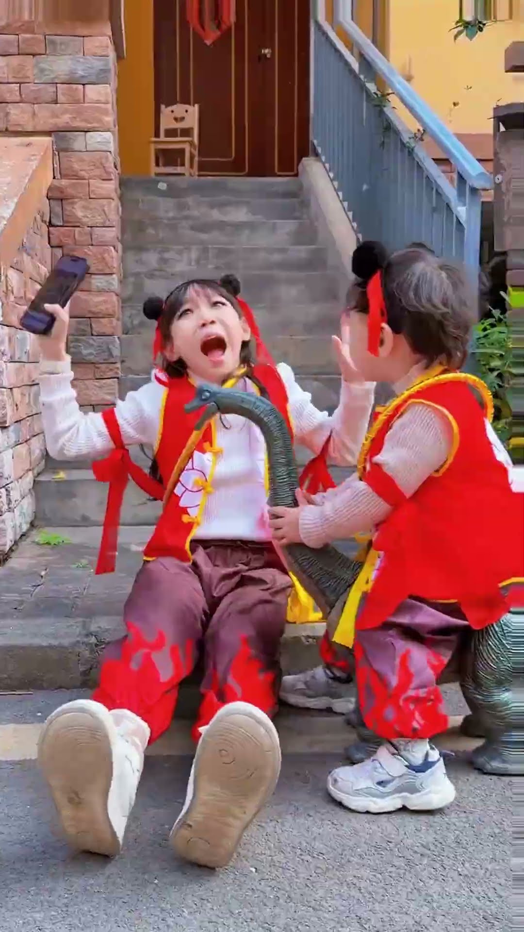 【斗罗大陆】小小哪吒怎么不学好！ #斗罗大陆 #唐三小舞 #唐舞桐 #哪吒