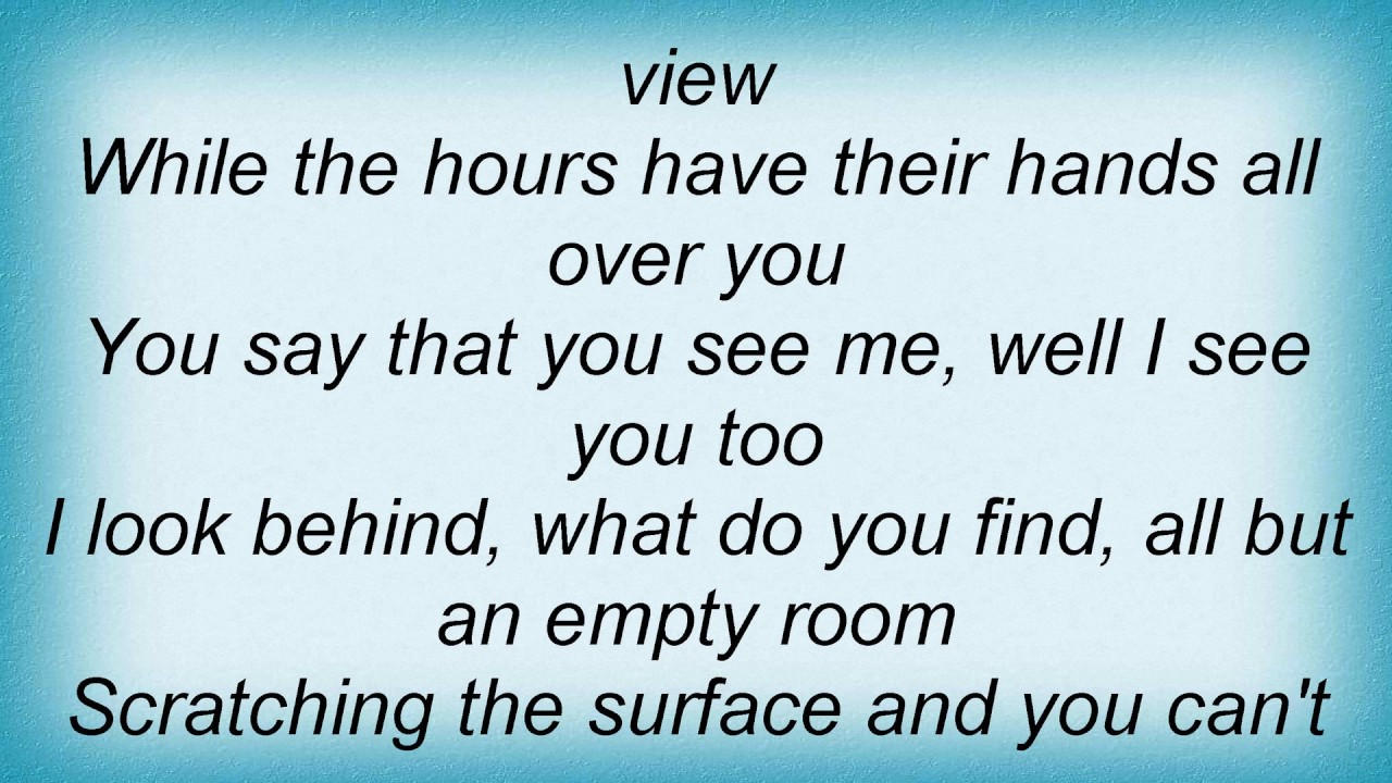 Saga Scratching The Surface Lyrics YouTube