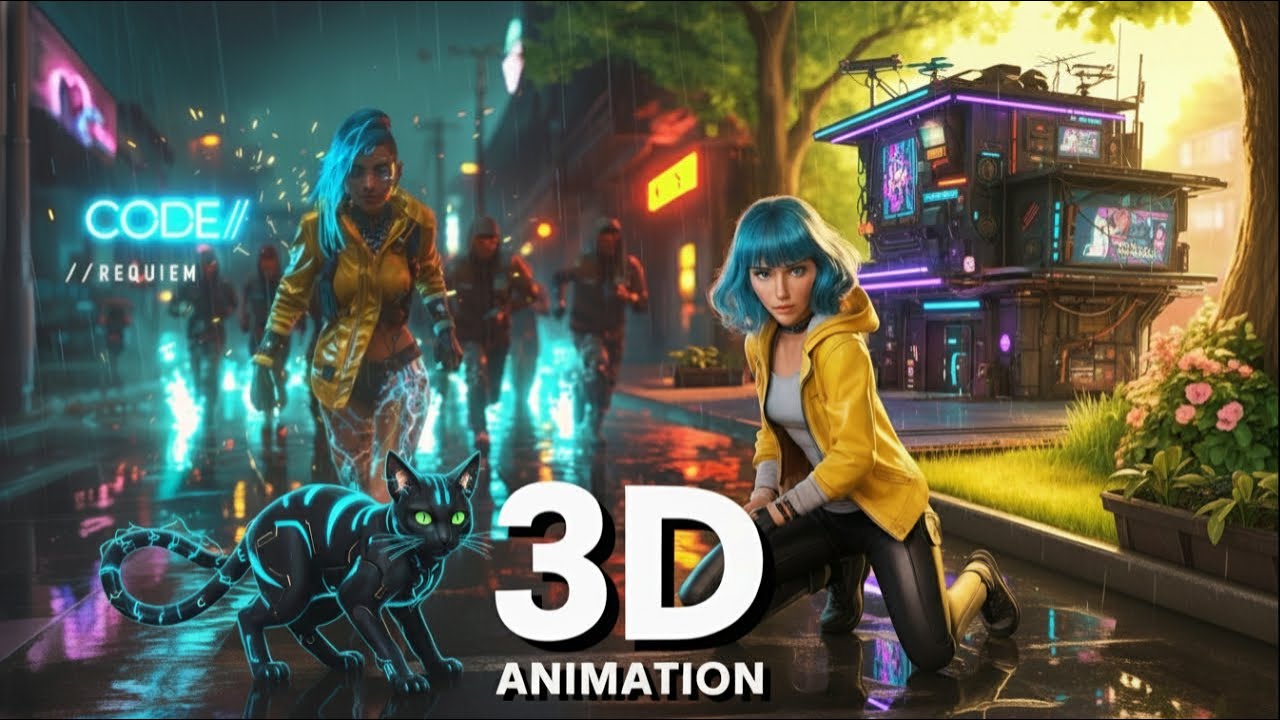 CODE//REQUIEM – Cyberpunk Hacker Cinematic | Epic Dark Anime Opening (4K)