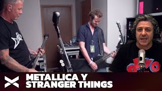 METALLICA VA A EXPRIMIR STRANGER THINGS TODO LO QUE PUEDA 😂 | #NEWSTERIX