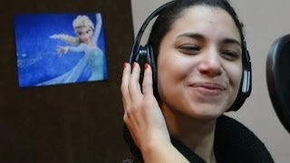 Nesma Mahgoub Recording The Arabic Version Of Let It Go